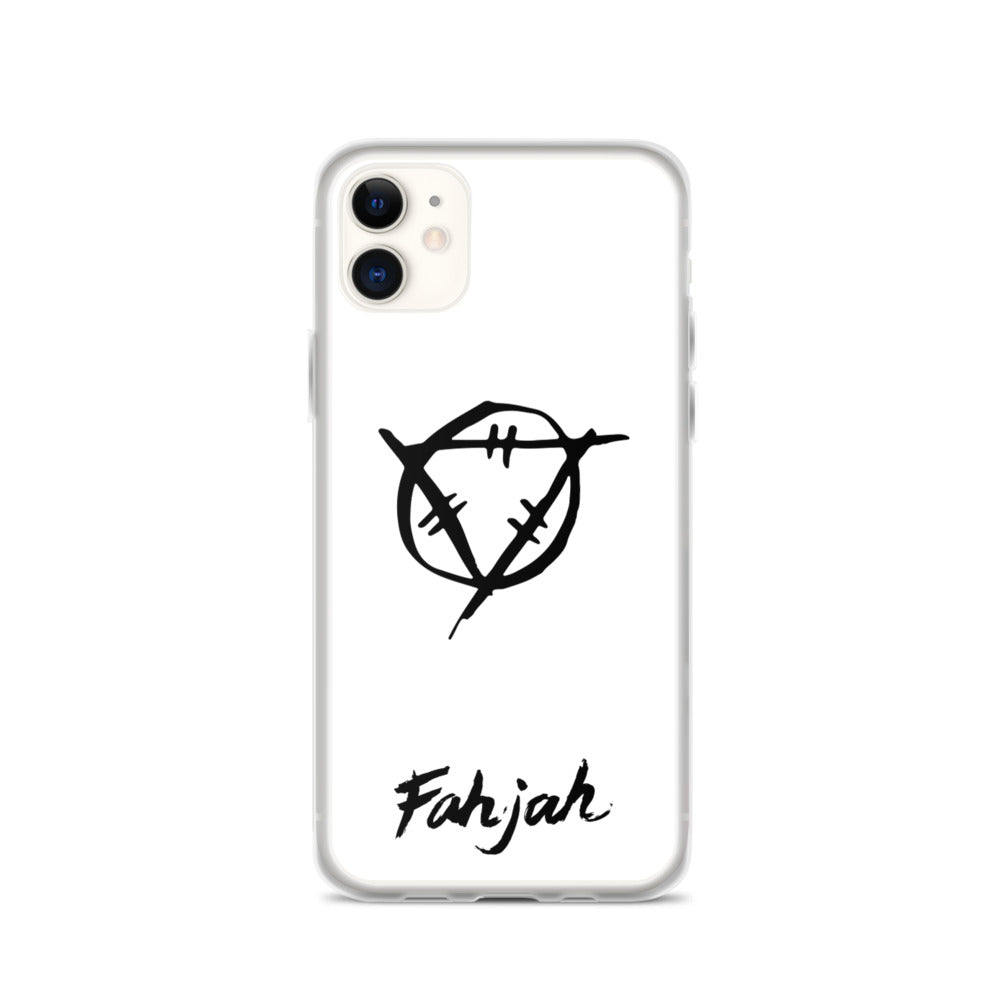 Fahjah iPhone Case White